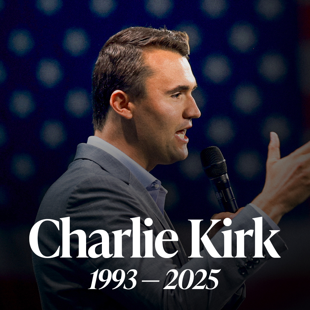Charlie Kirk speaking at an event